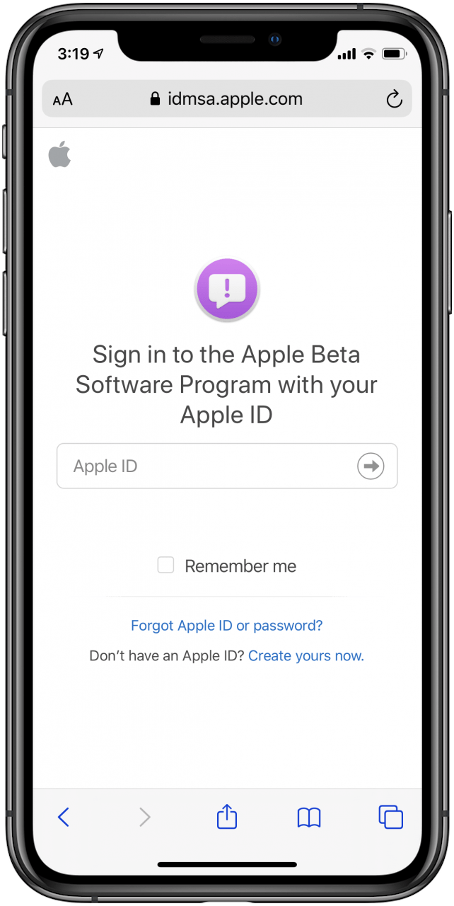 iniciar sesión con ID de Apple