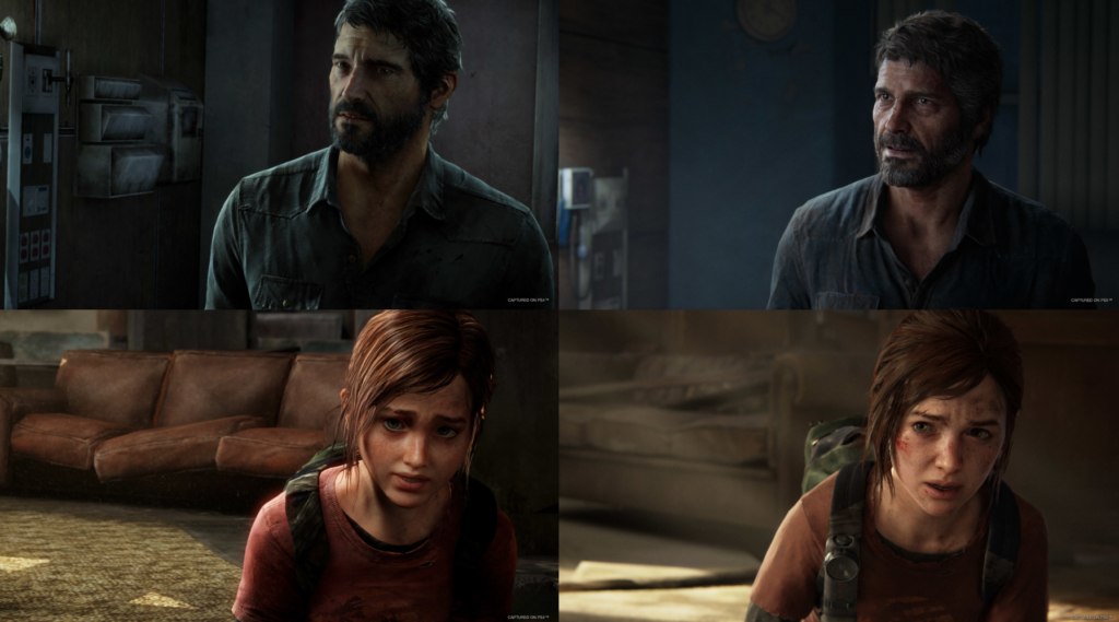 Comparación de The Last of Us Parte 1