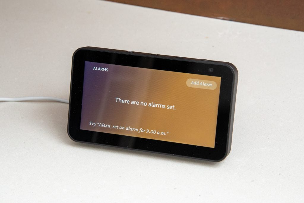 Amazon Echo Show 5 (2.ª generación) alarmas