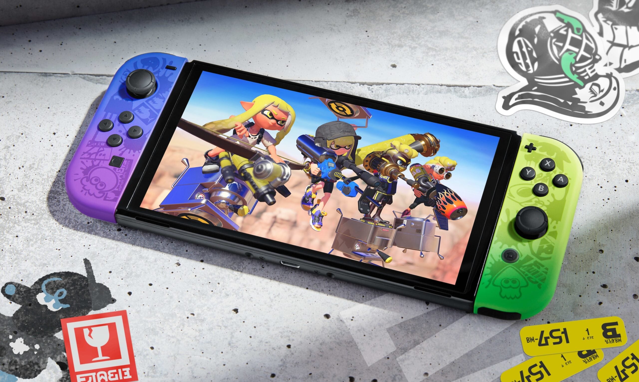 Nintendo Switch OLED Splatoon 3 Edition nos tiene emocionados de