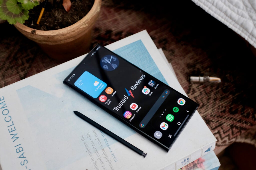 El Samsung Galaxy S22 Ultra tiene una pantalla de 6,8 pulgadas