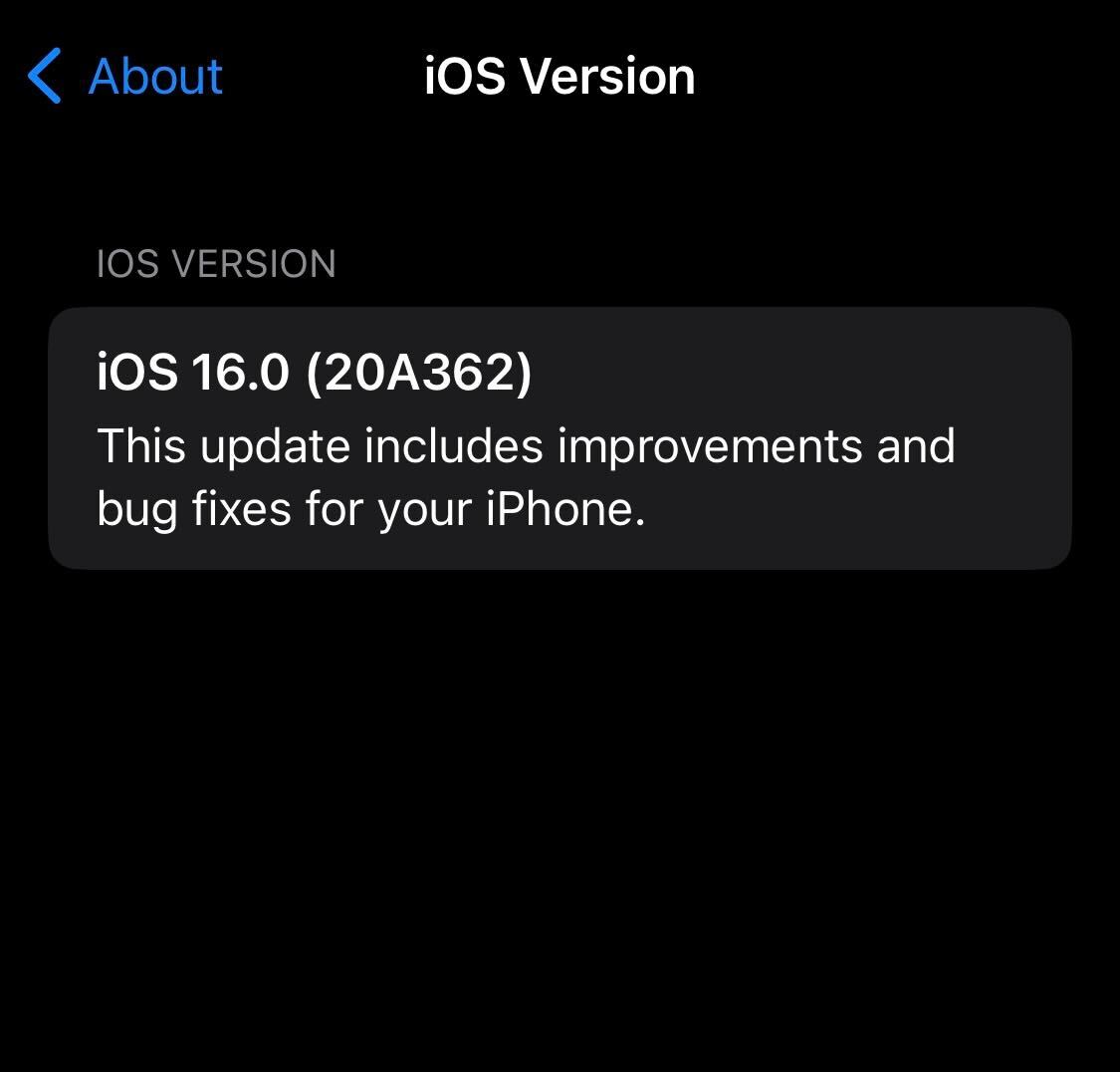 Configuración de iOS 16 en iPhone