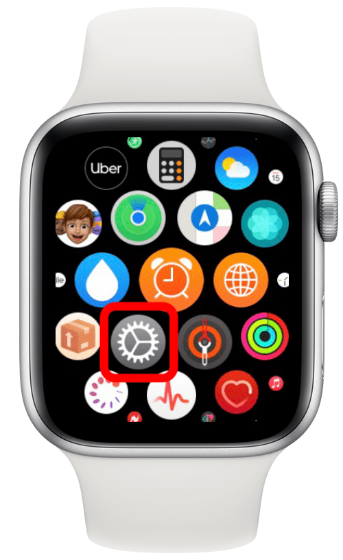 Abrir configuración en Apple Watch