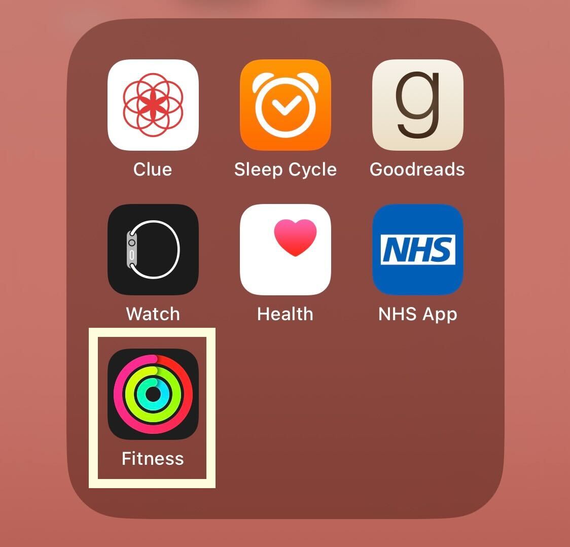 La aplicación Fitness en iOS 16 