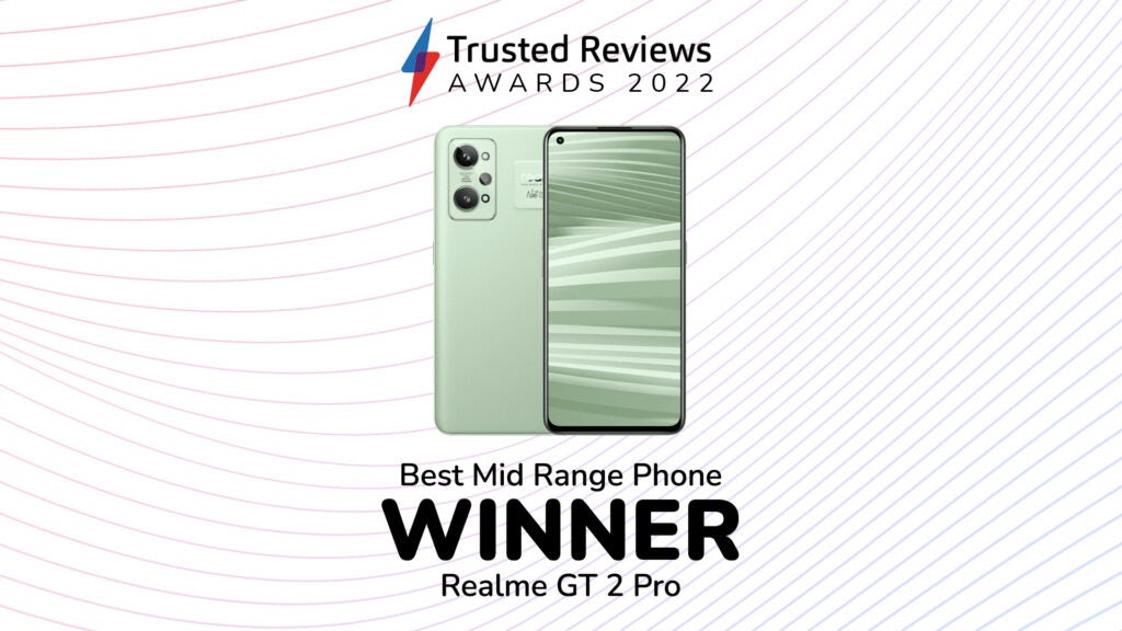 Ganador del mejor teléfono de gama media: Realme GT 2 Pro