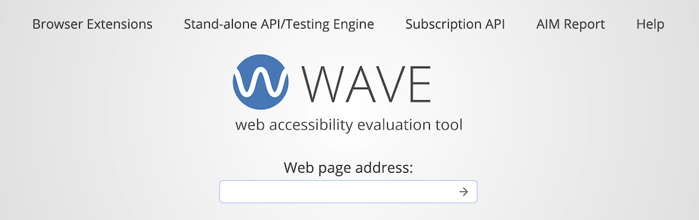 Herramienta de evaluación de accesibilidad web WAVE