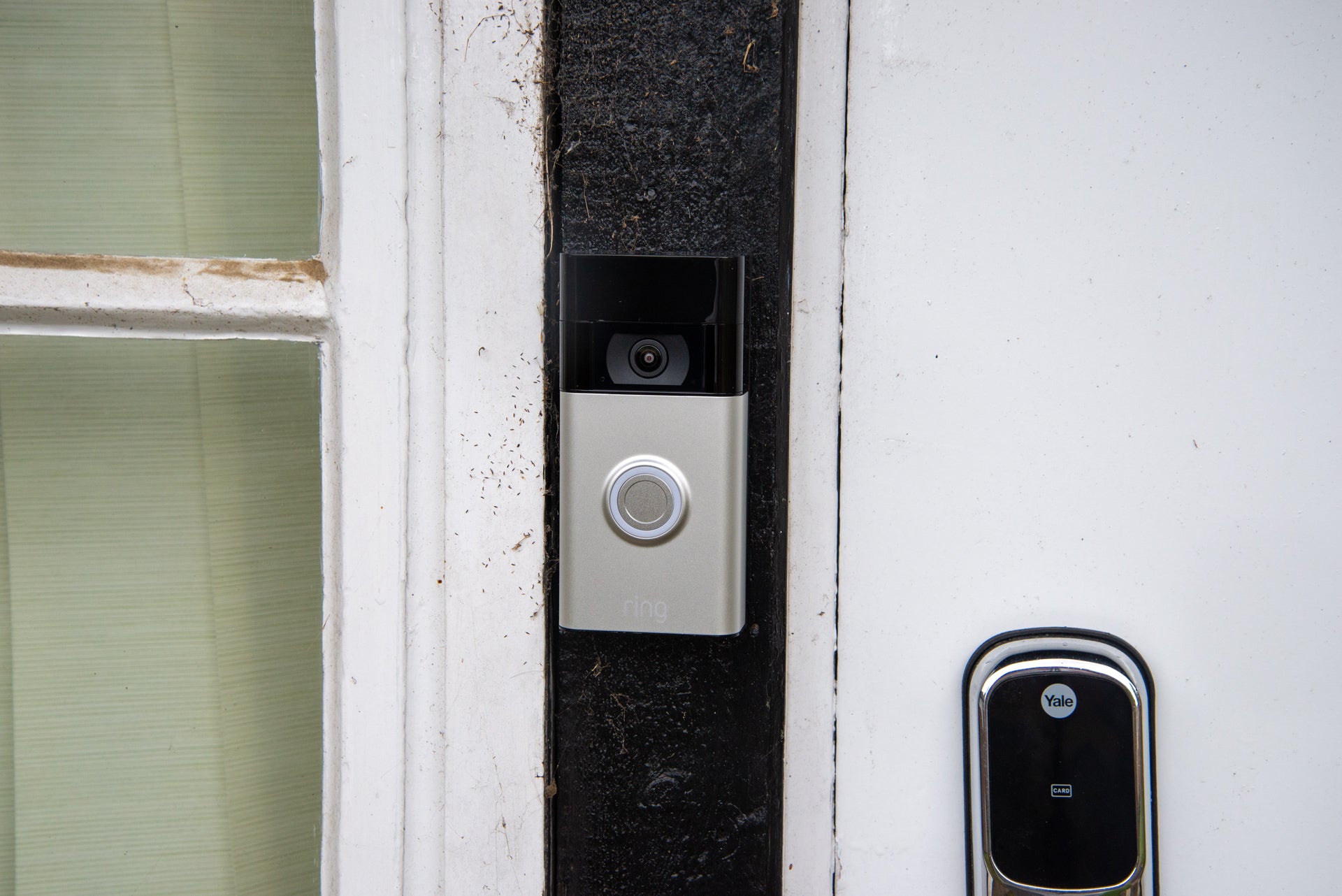 Ring Video Doorbell de 2.ª generación instalado