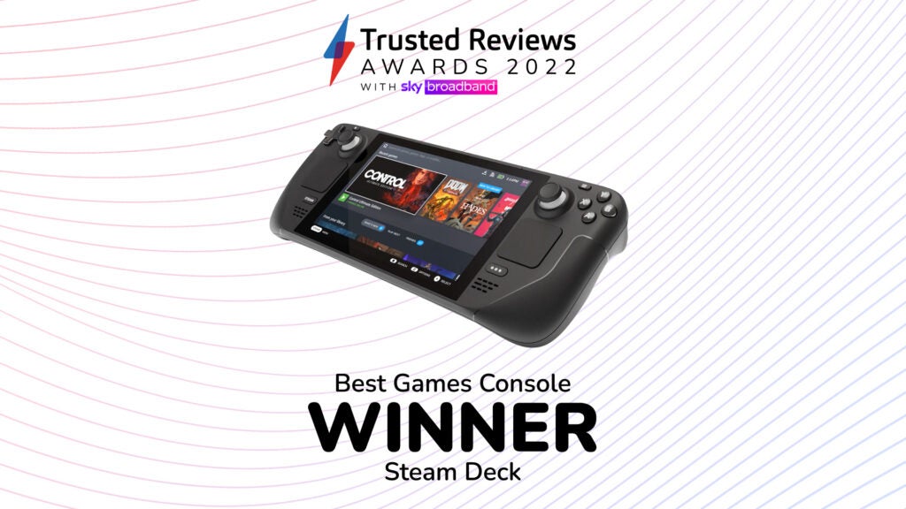 Ganador de la mejor consola de juegos: Steam Deck