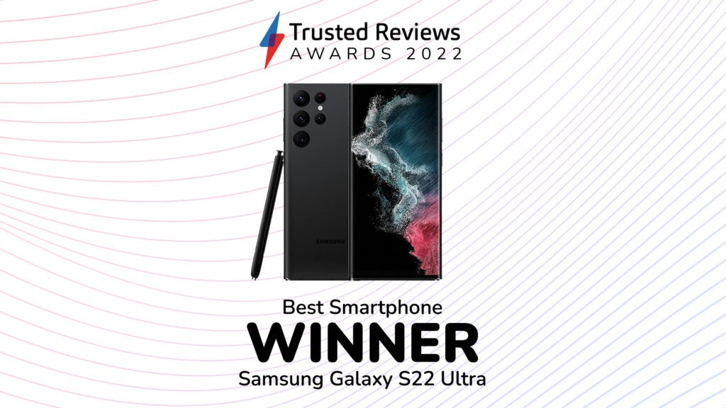 Ganador del mejor teléfono inteligente: Samsung Galaxy S22 Ultra