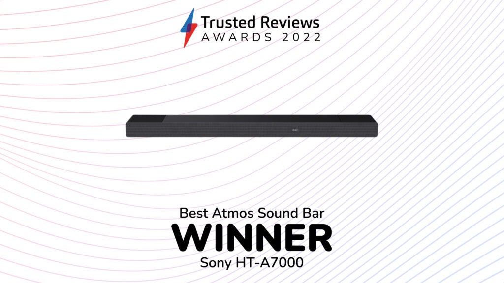Ganador de la mejor barra de sonido Atmos: Sony HT-A7000