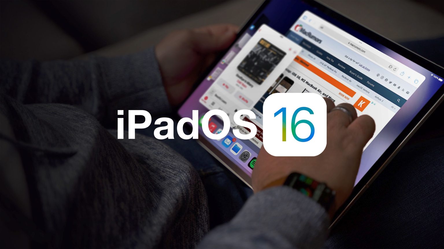 ¿A que hora se lanzara iPadOS 16