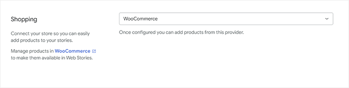Integración de comercio electrónico para WooCommerce