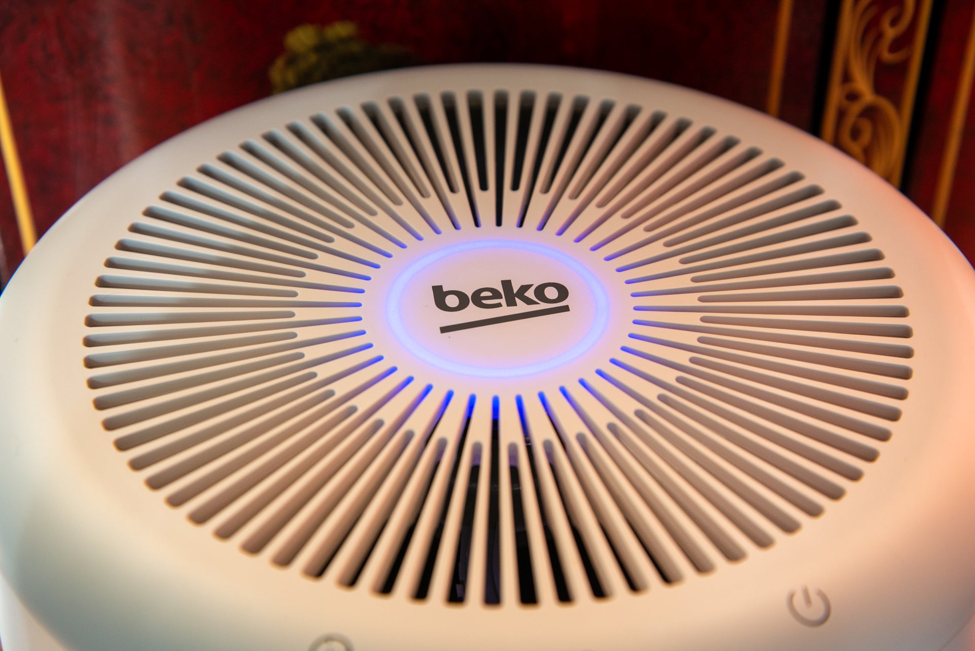 Purificador de aire Beko con filtro HEPA y HygieneShield ATP6100I buena calidad del aire
