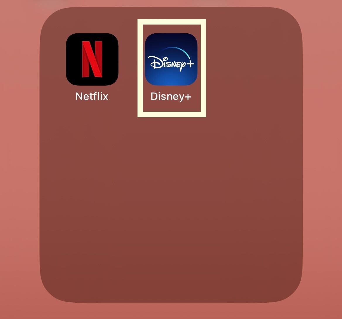 Aplicación Disney Plus