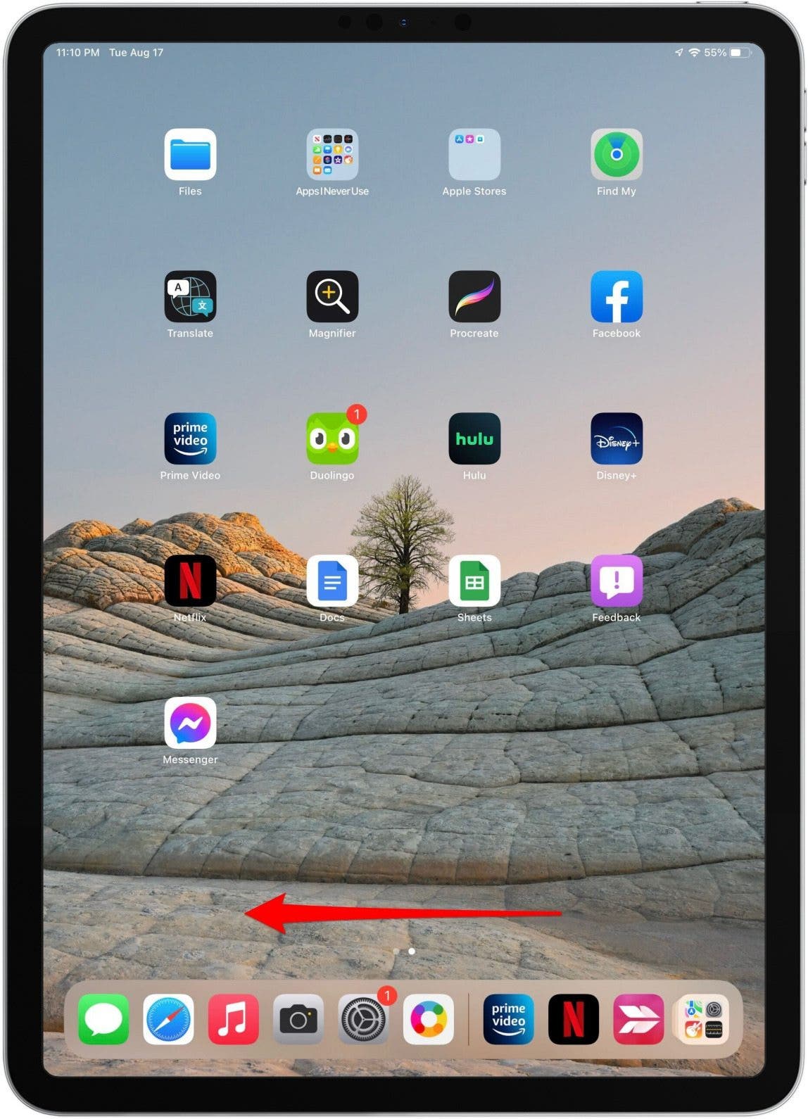 Biblioteca de aplicaciones para iPad