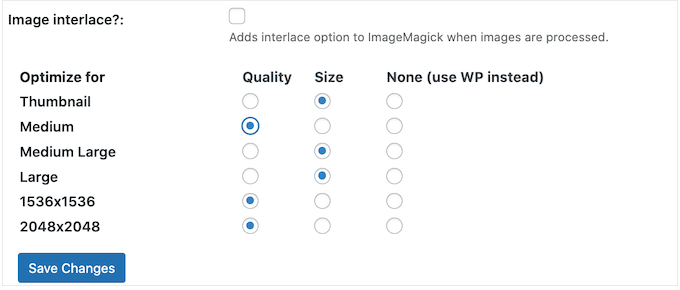 Cómo personalizar la configuración de optimización de imágenes de ImageMagick e Imagick