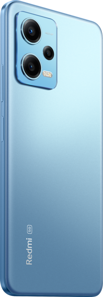 Redmi Note 12 5G en azul