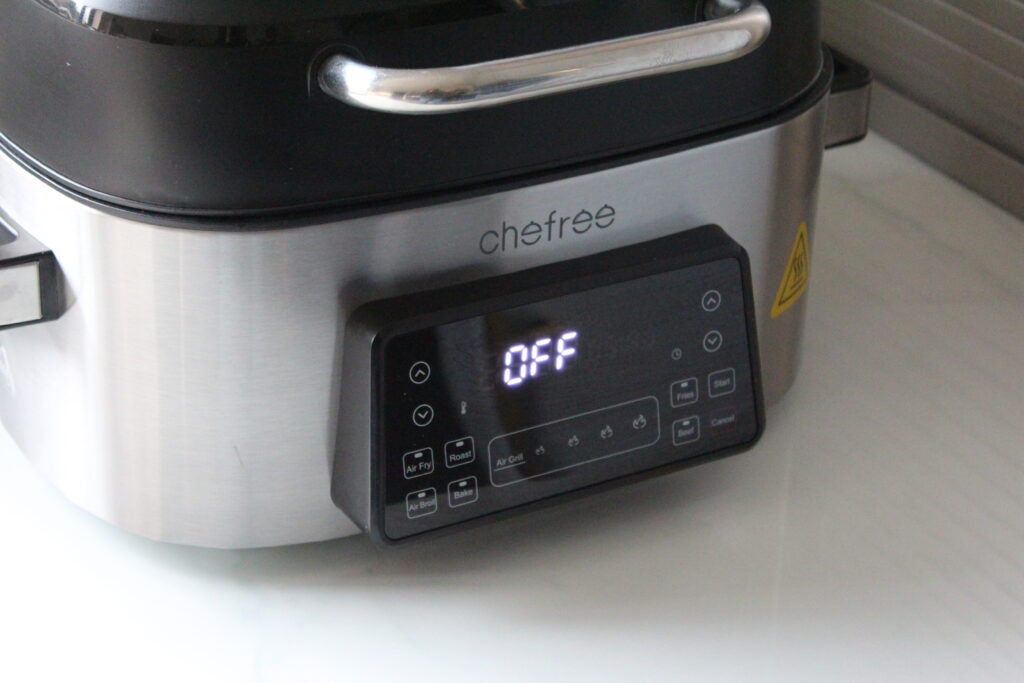Controles Chefree Air Fryer Grill AFG01