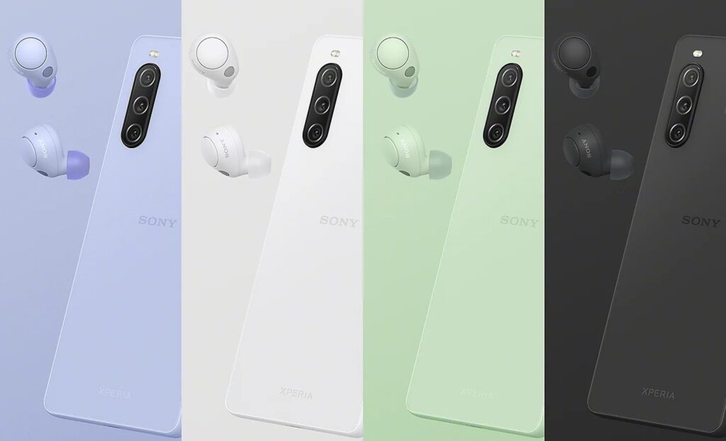 Combinaciones de colores Sony Xperia 10 V