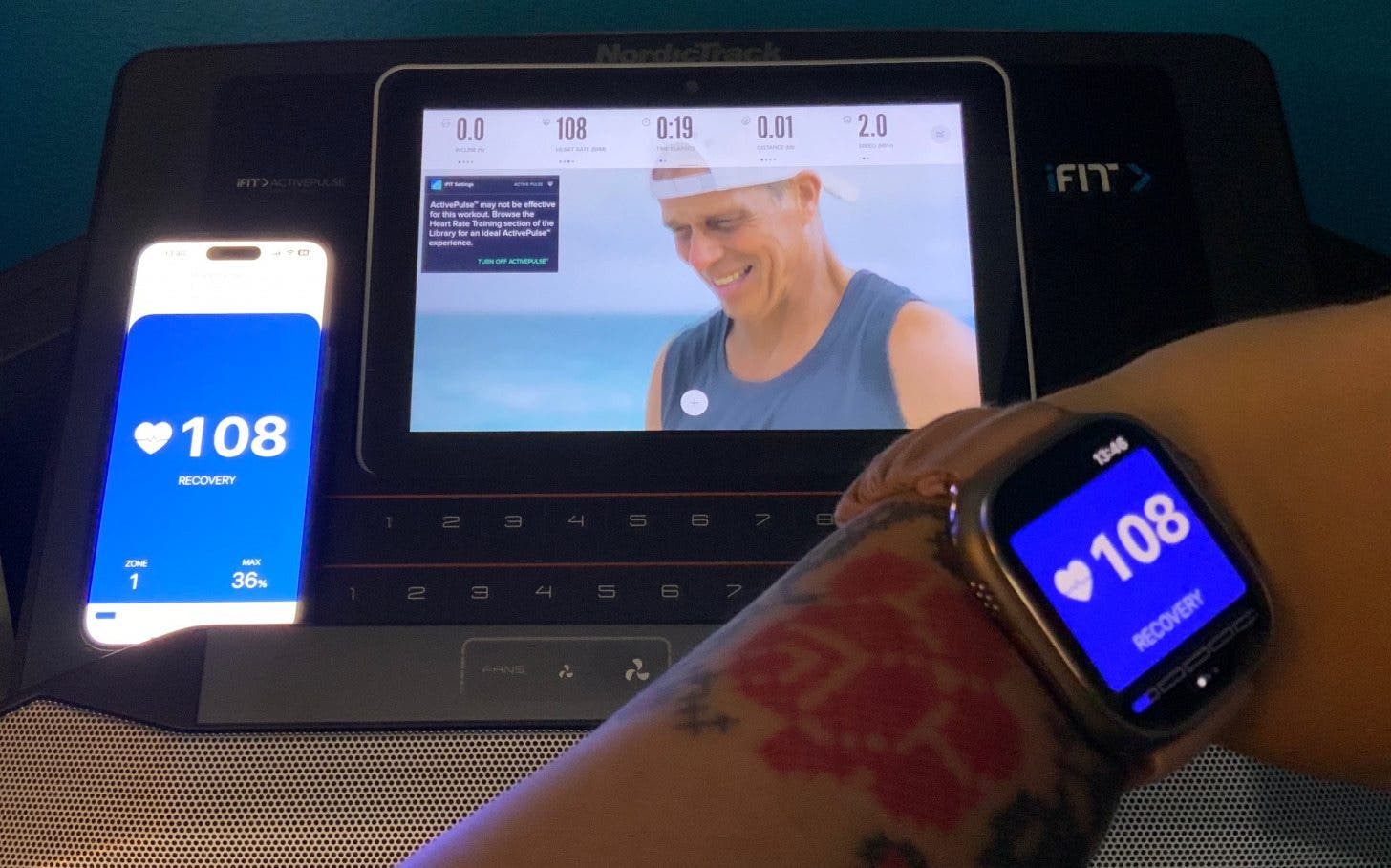 Cómo sincronizar mi Apple Watch con NordicTrack Elite 1000