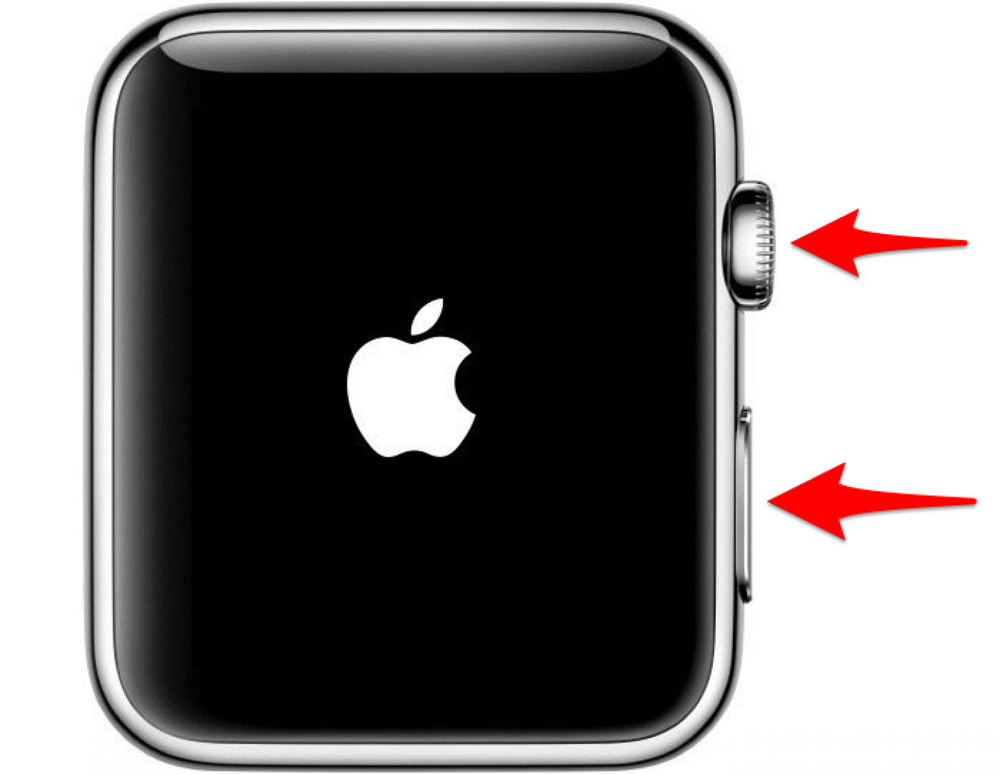 Si un reinicio normal no funciona, intente forzar el reinicio de su Apple Watch 