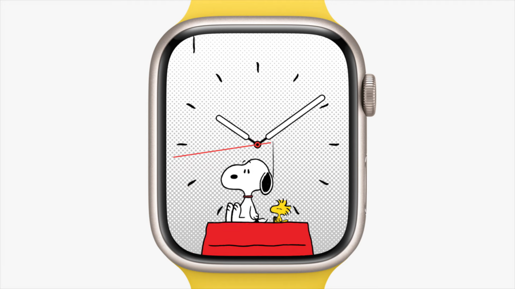 Snoopy en Apple Watch