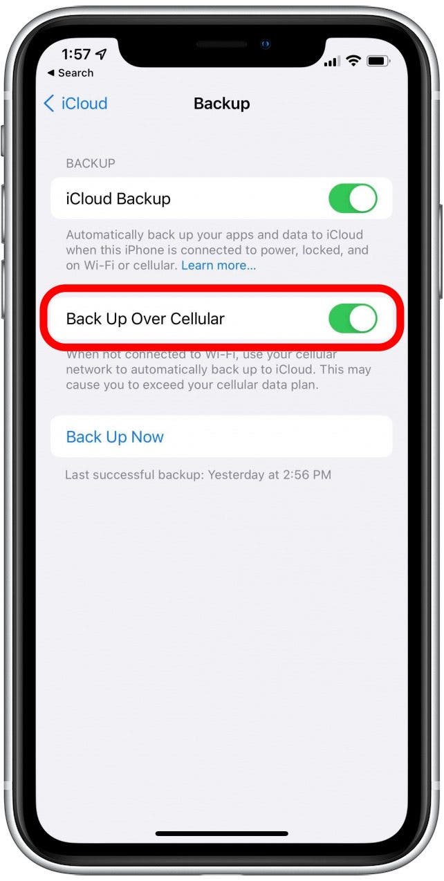 cómo hacer una copia de seguridad del iPhone en iCloud