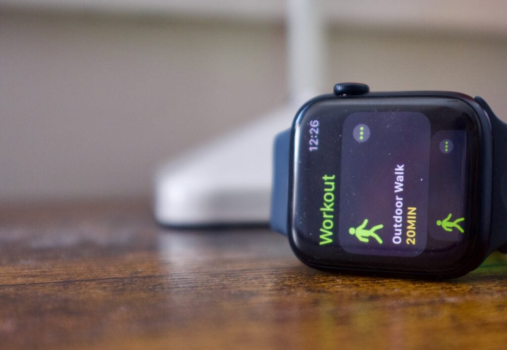 Aplicación de entrenamiento Apple Watch SE 2