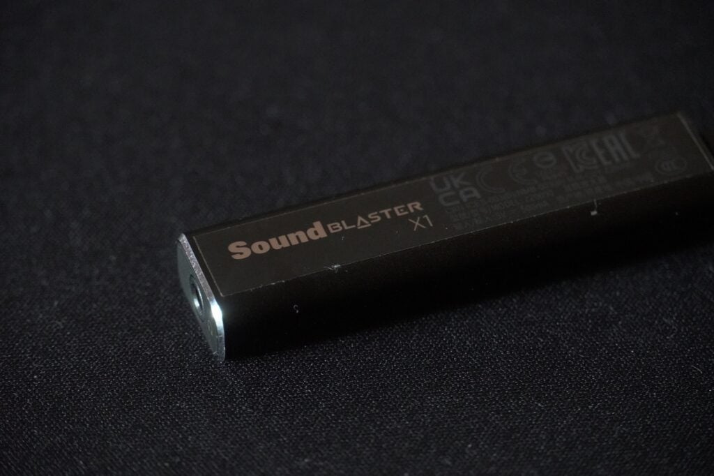 Carcasa del Creative Sound Blaster X1