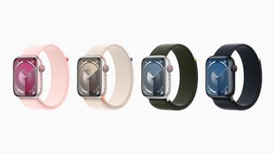 Opciones de color de aluminio del Apple Watch serie 9.