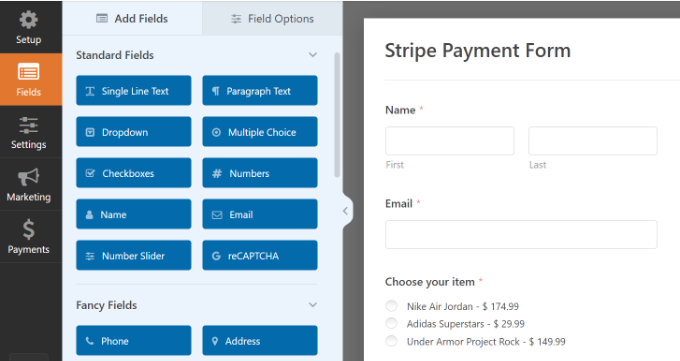 Personaliza el formulario de pago de Stripe