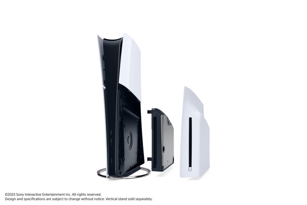 PS5 Slim Digital Edition con unidad de disco adicional