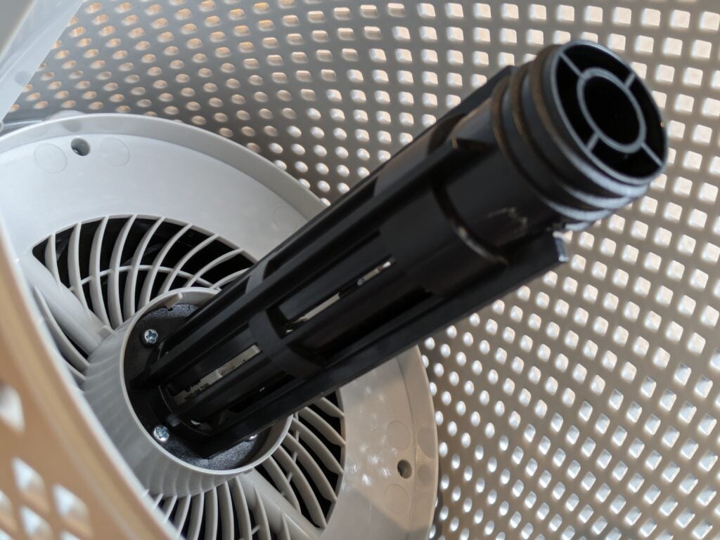 Ventilador Leitz TruSens Z-3500H en el interior