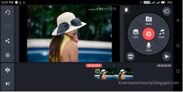Locuciones y edición de la aplicación KineMaster.  Kinemaster es una de nuestras aplicaciones de edición de carretes de Instagram pagas favoritas.