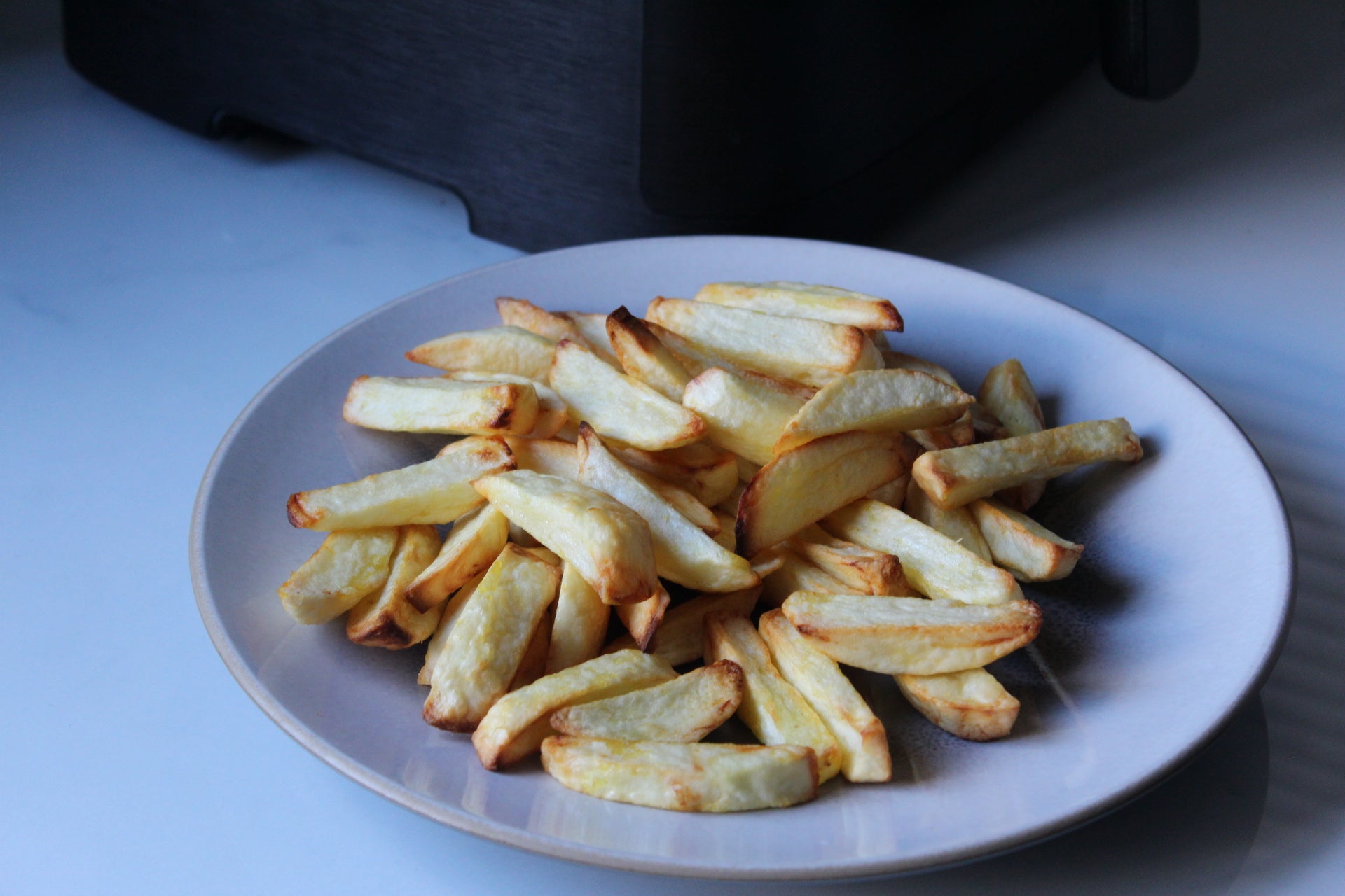 Patatas fritas cocidas Dualit Air Fryer