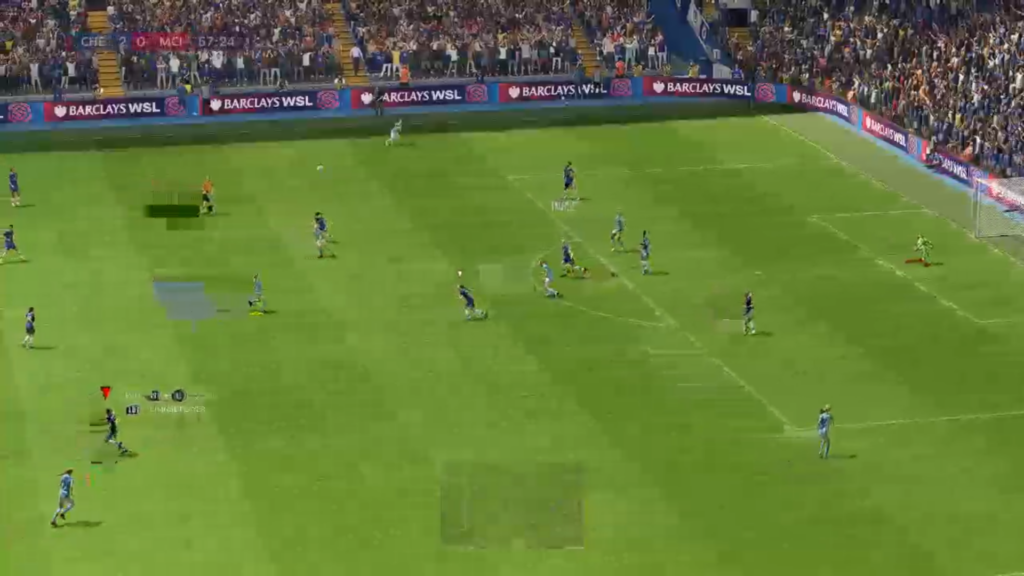 Captura de pantalla de FIFA a través de Xbox Game Pass Ultimate juego en la nube