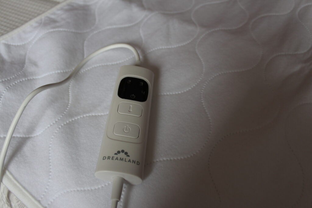 Calentador de colchón de lana Dreamland Sleep Tight Deluxe con control en línea