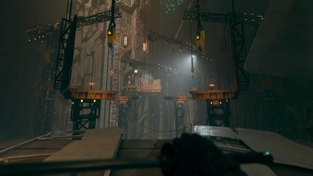 Captura de pantalla de Ghostrunner usando PlayStation Plus Premium
