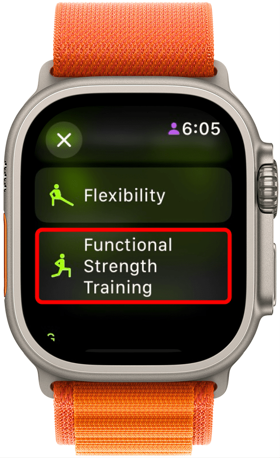 ¿Qué es el entrenamiento de fuerza funcional en Apple Watch?
