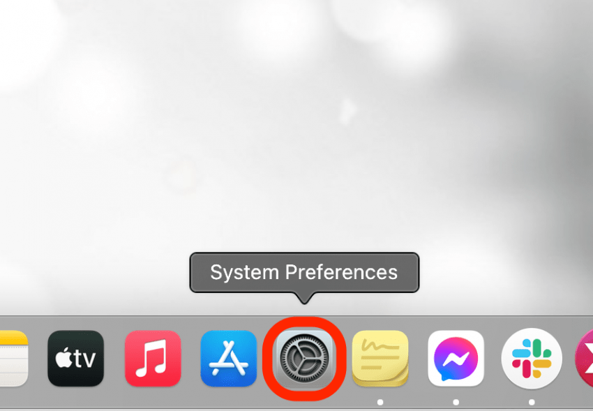 Abre Preferencias del Sistema en tu Mac