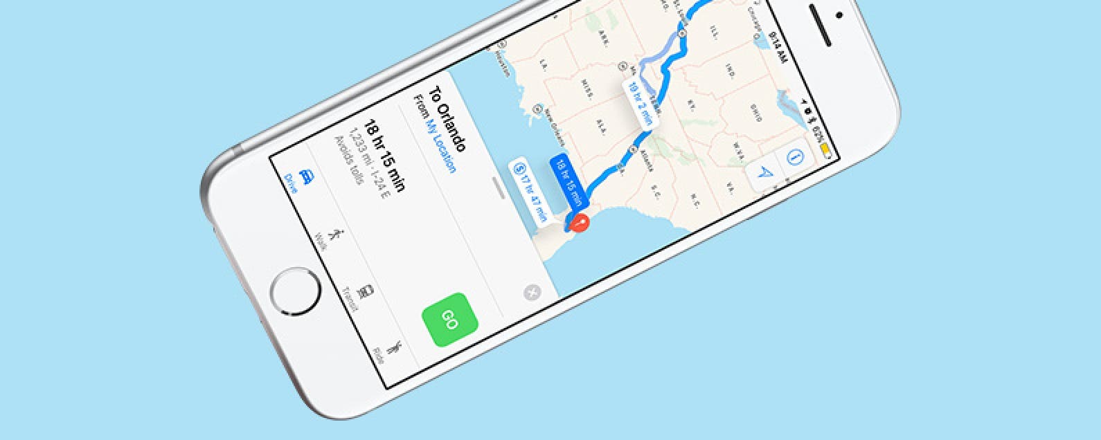 Cómo evitar las carreteras de peaje en Apple Maps con iOS 10