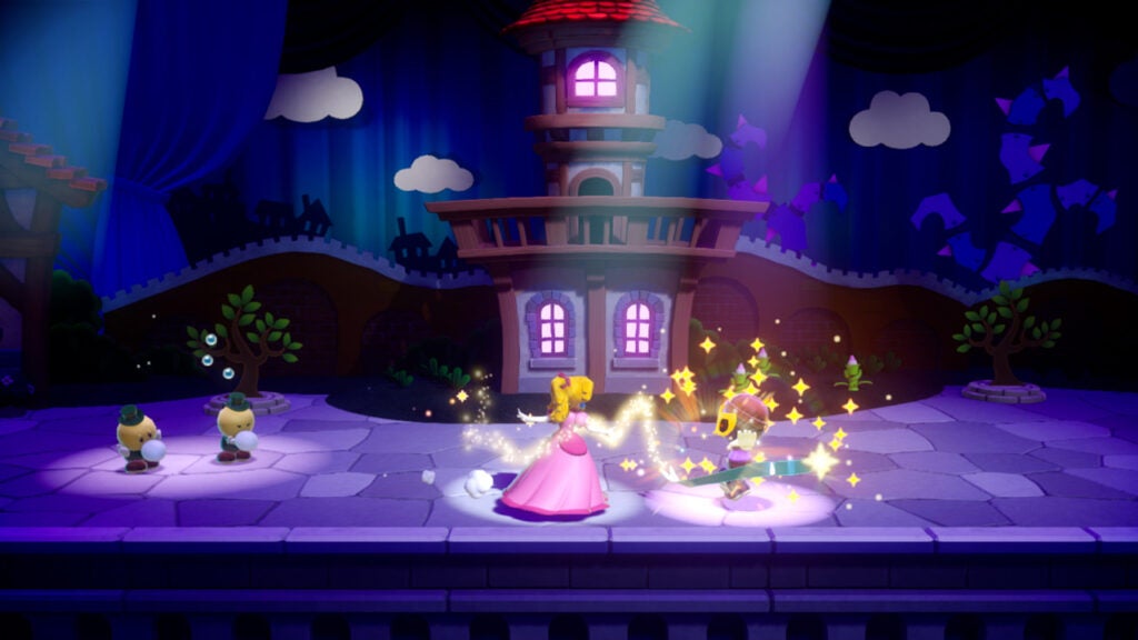 Princesa Peach: ¡Hora del espectáculo!  escenario