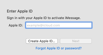 Vuelve a iniciar sesión con el ID de Apple correcto.