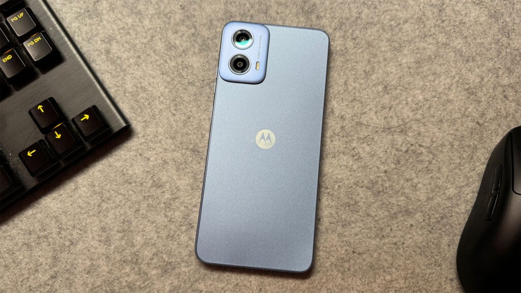 Parte trasera del Motorola Moto G34 5G