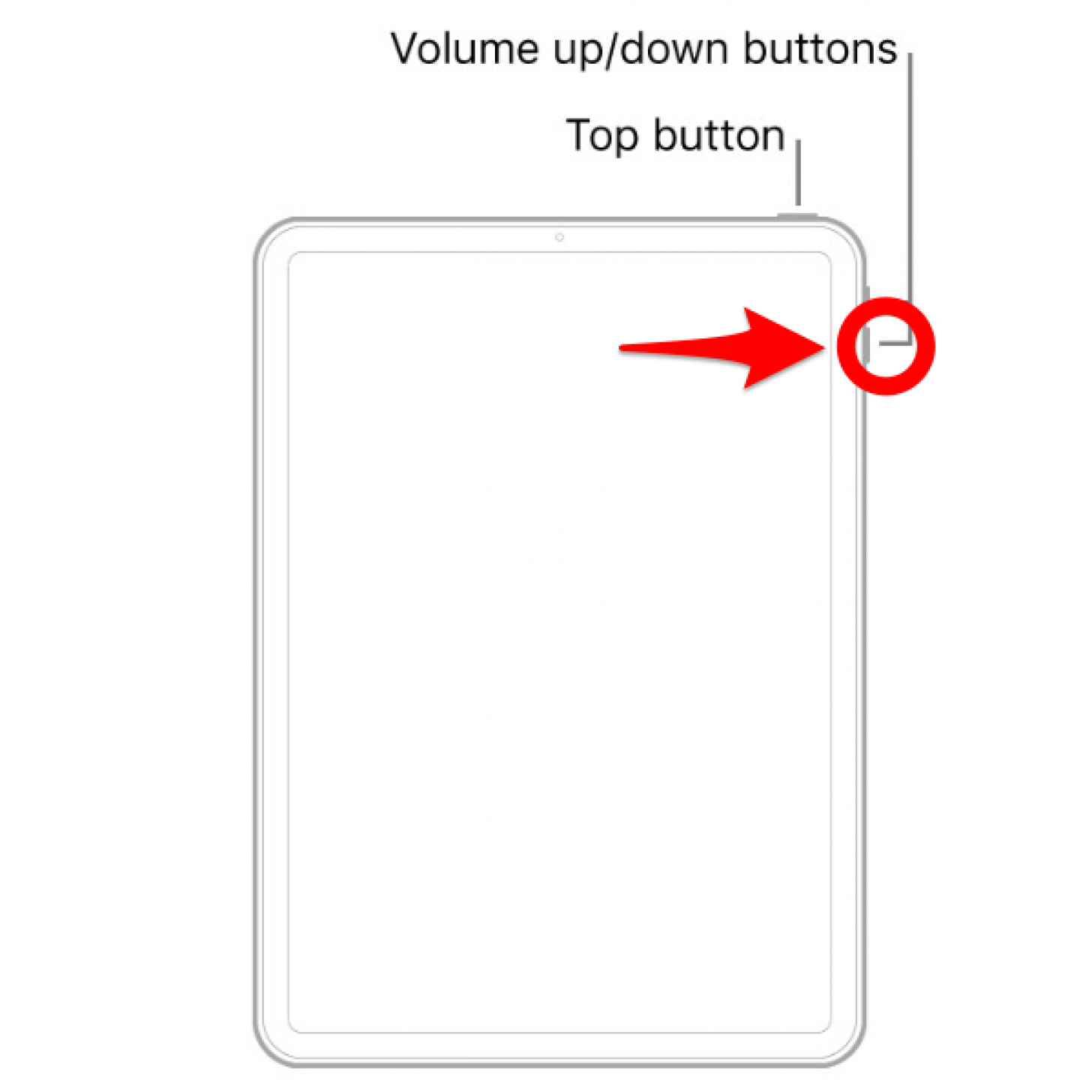 Presione el botón para bajar el volumen: cómo reiniciar el iPad