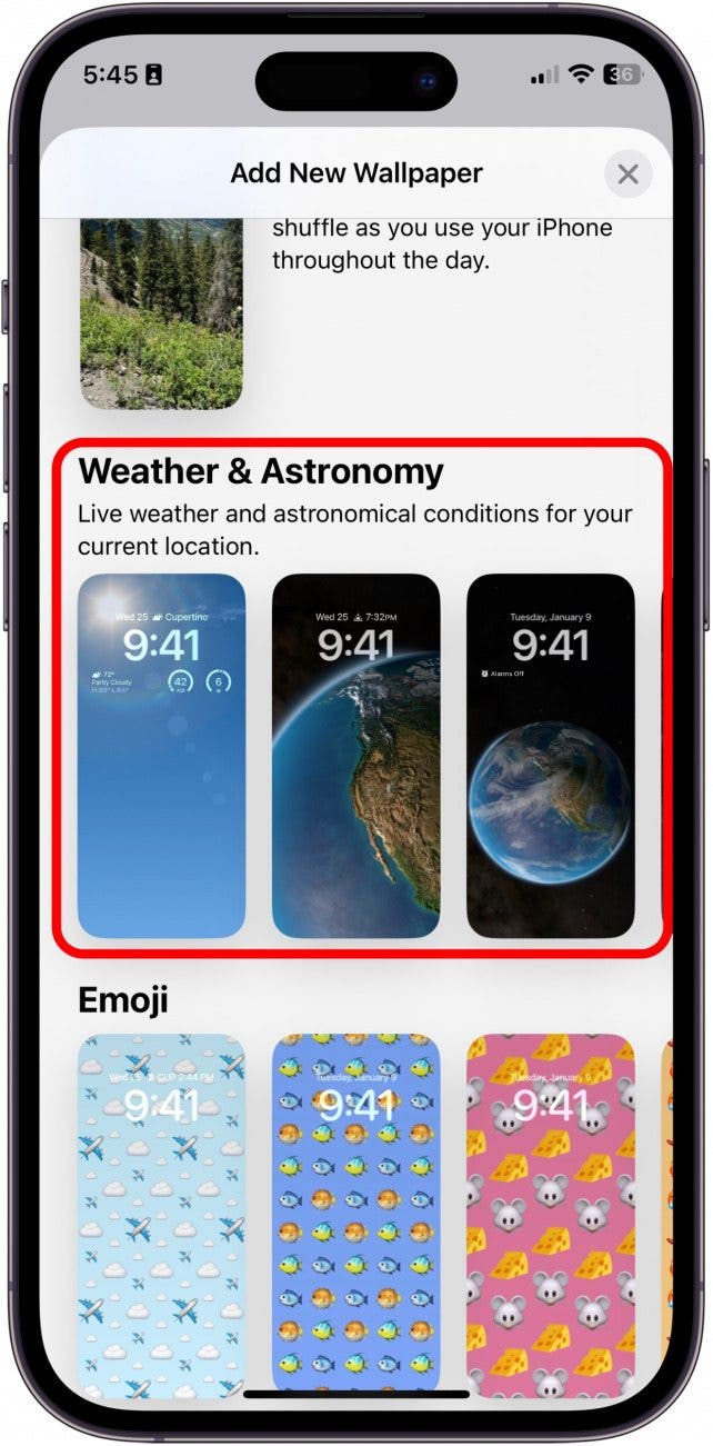 Cómo establecer el fondo de pantalla en vivo en iPhone