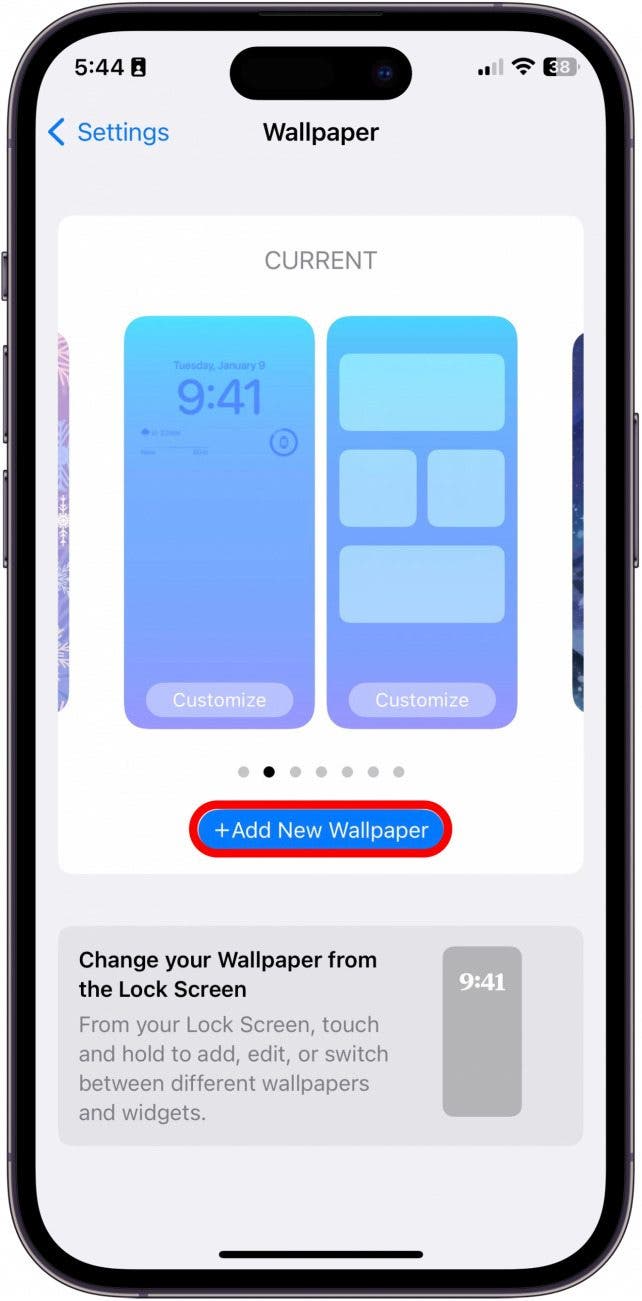 Cómo hacer un fondo de pantalla en vivo en iPhone