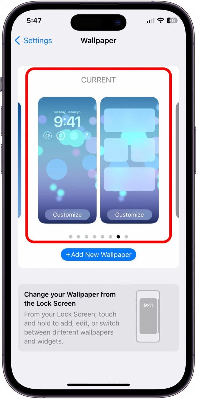 Cómo usar el fondo de pantalla en vivo en iOS 16