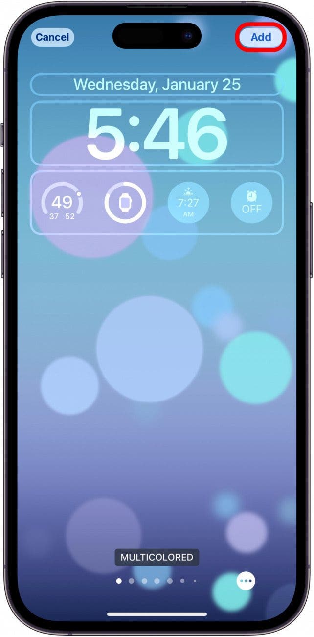 Fondo de pantalla en vivo iOS 16