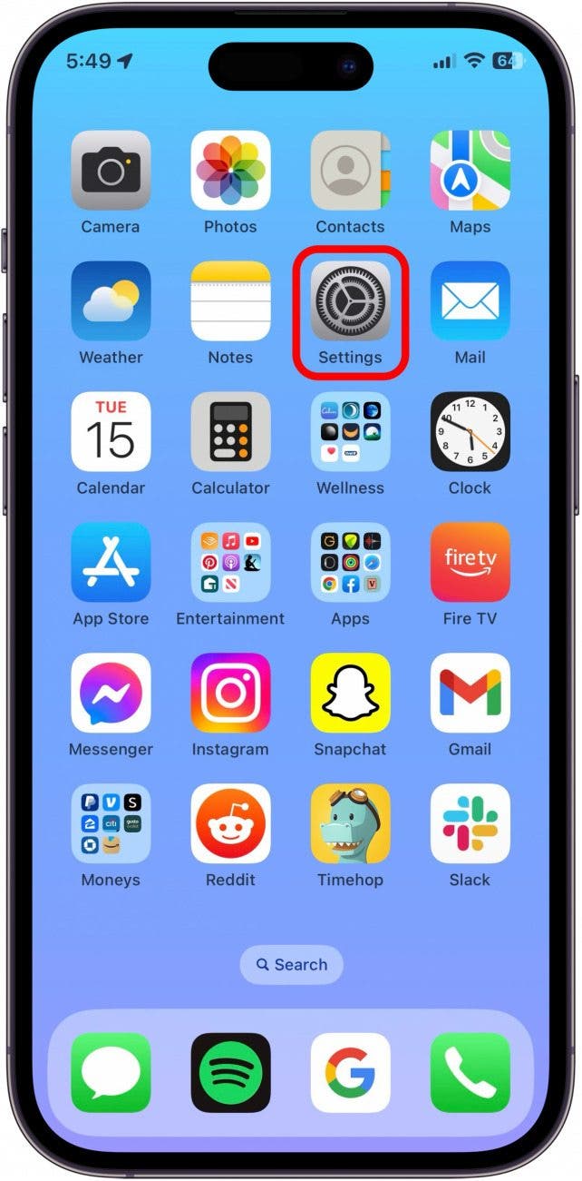 Fondo de pantalla en vivo de iPhone